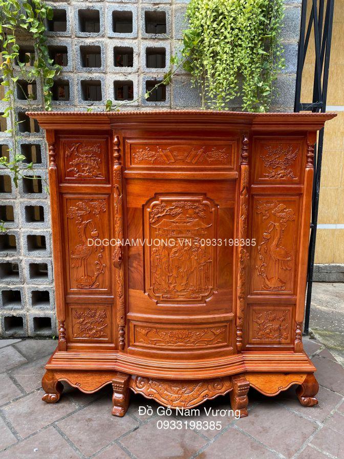 tu-tho-mau-canh-dan tủ thờ gỗ cam xe màu cánh dán