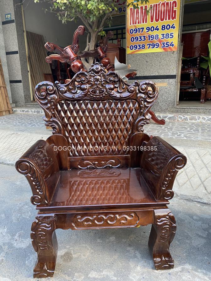 bàn ghế hoàng gia gỗ tràm