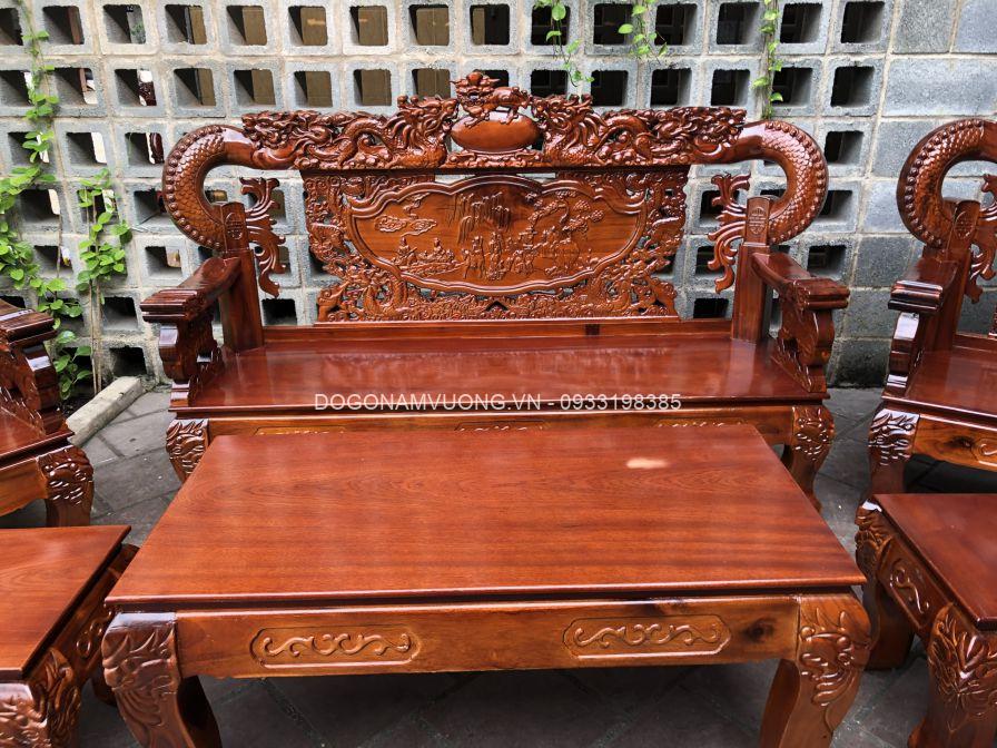 ghế phòng khách tay 12 rồng khuỳnh ghế phòng khách tay 12 rồng khuỳnh giá rẻ