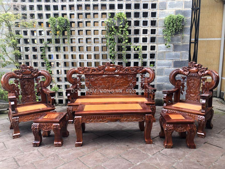 ghế phòng khách xoan đào rồng khuỳnh ghế phòng khách xoan đào rồng khuỳnh