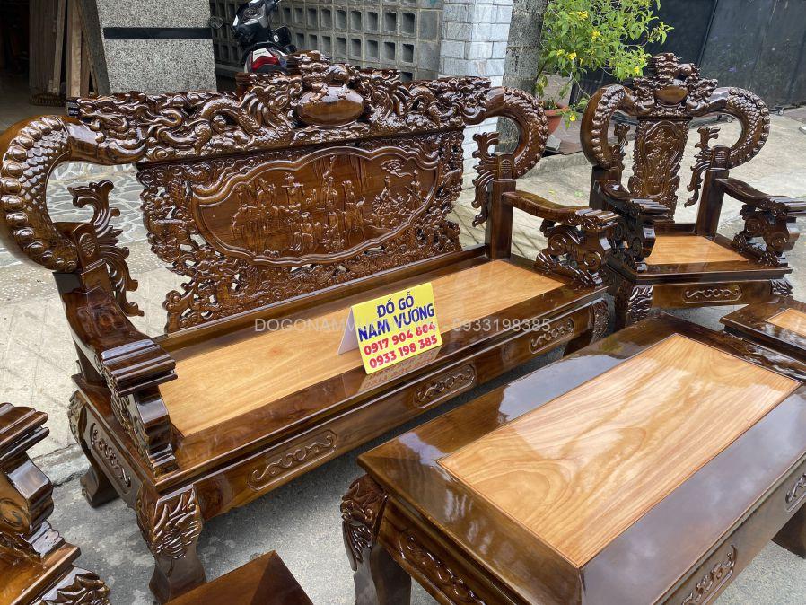 ghế rồng khuỳnh mặt gõ bộ ghế rồng khuỳnh mặt gõ