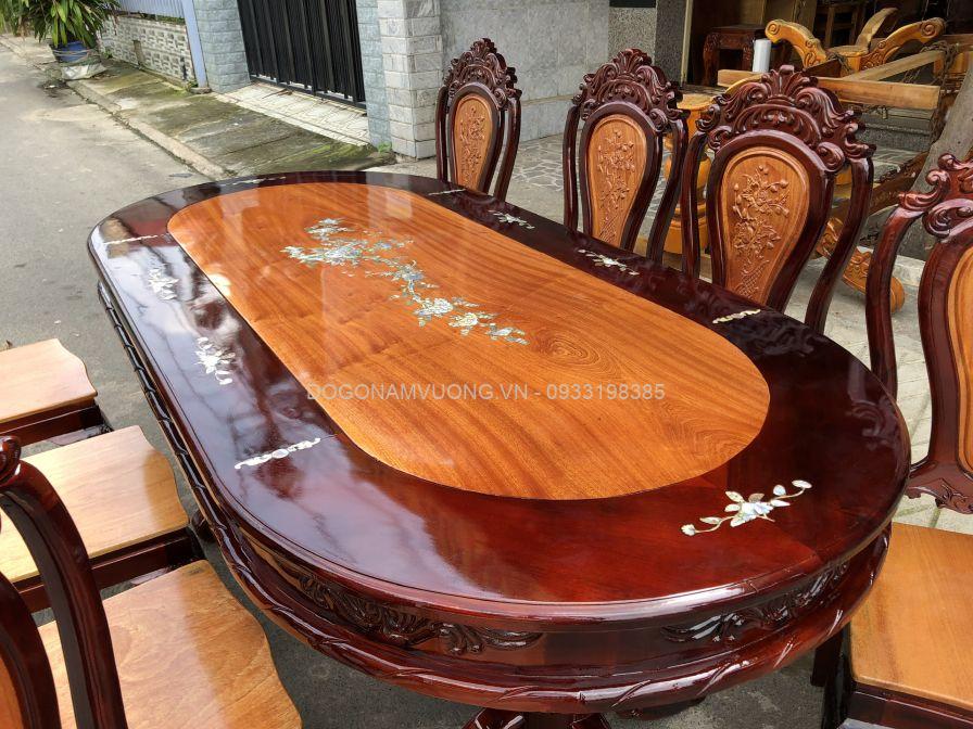 bàn ăn oval 8 ghế bàn ăn oval 8 ghế